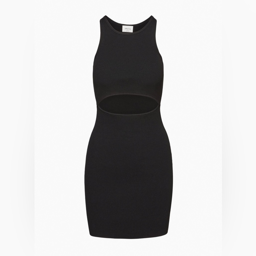 Wilfred Black cutout Bodycon Dress